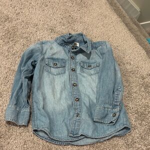 Old Navy Faded Blue Denim Jacket for Kids